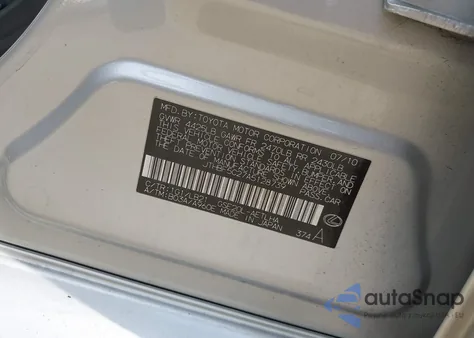 2010 Lexus Is 250 from USA, damaged, VIN JTHBF5C27A5128739